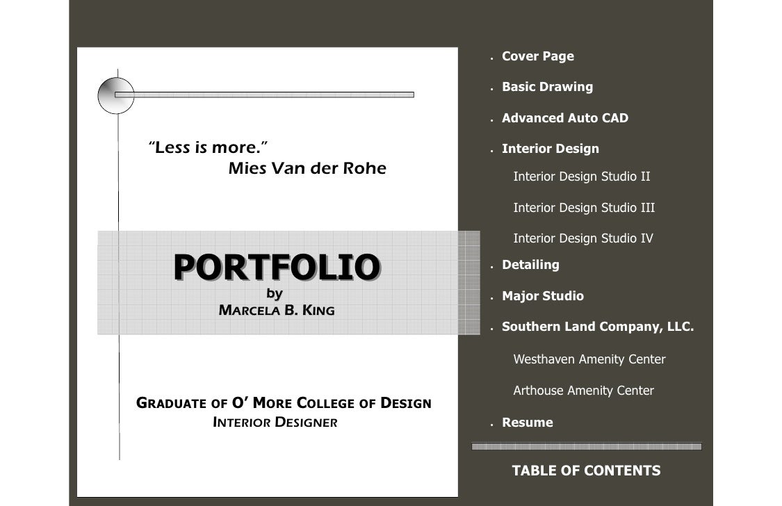 2008 Portfolio